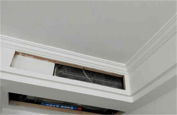 但是有的线条石膏板,比方说s型石膏板,采用了对称设计,安装时就不用